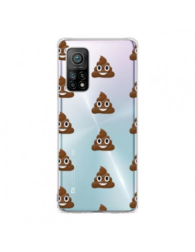 Coque Xiaomi Mi 10T / 10T Pro Shit Poop Emoticone Emoji Transparente - Laetitia