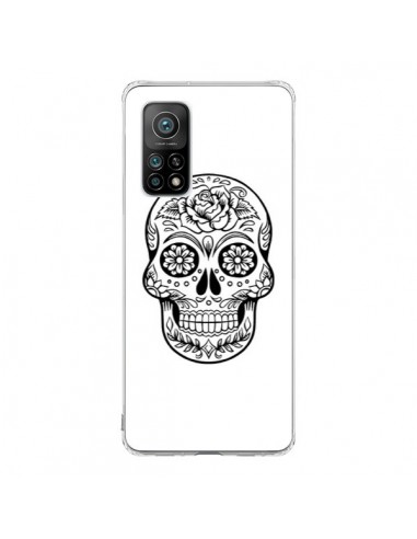 Coque Xiaomi Mi 10T / 10T Pro Tête de Mort Mexicaine Noir - Laetitia