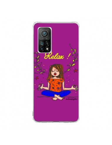 Coque Xiaomi Mi 10T / 10T Pro Fille Relax Zen Yoga - Leellouebrigitte