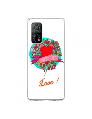 Coque Xiaomi Mi 10T / 10T Pro Love Happy Life - Leellouebrigitte