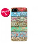 Coque iPhone 5/5S et SE Rococo Style Bois Fleur - Maximilian San