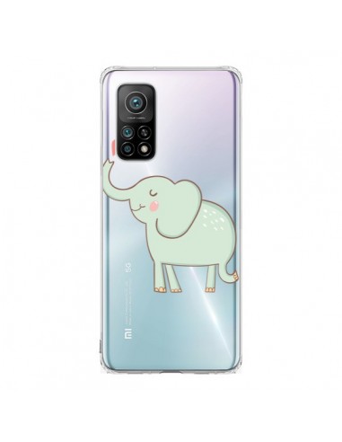 Coque Xiaomi Mi 10T / 10T Pro Elephant Elefant Animal Coeur Love  Transparente - Petit Griffin