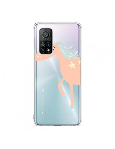 Coque Xiaomi Mi 10T / 10T Pro Licorne Unicorn Rose Transparente - Petit Griffin