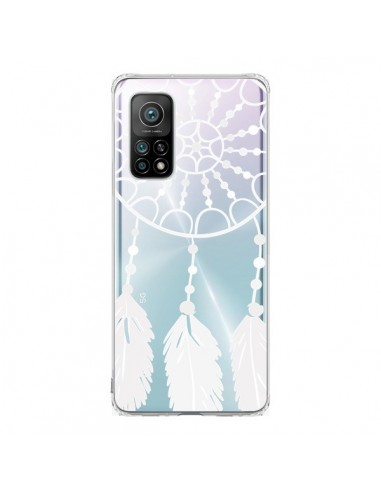 Coque Xiaomi Mi 10T / 10T Pro Attrape Rêves Blanc Dreamcatcher Transparente - Petit Griffin