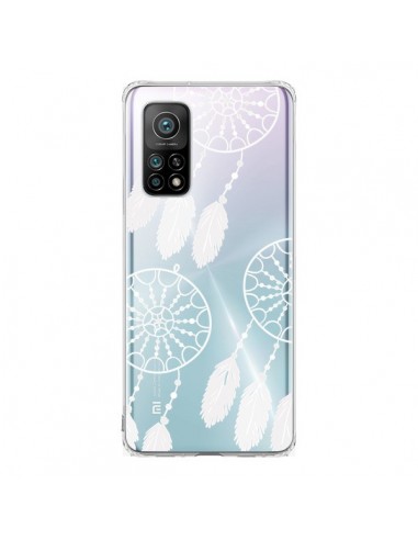 Coque Xiaomi Mi 10T / 10T Pro Attrape Rêves Blanc Dreamcatcher Triple Transparente - Petit Griffin