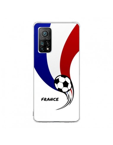 Coque Xiaomi Mi 10T / 10T Pro Equipe France Ballon Football - Madotta