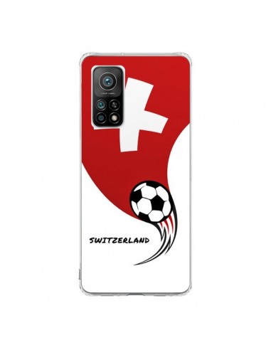 Coque Xiaomi Mi 10T / 10T Pro Equipe Suisse Switzerland Football - Madotta