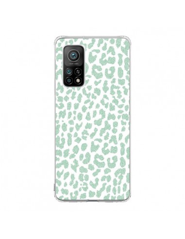 Coque Xiaomi Mi 10T / 10T Pro Leopard Menthe Mint - Mary Nesrala