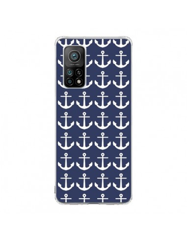 Coque Xiaomi Mi 10T / 10T Pro Ancre Marin Bleu Anchors Navy - Mary Nesrala