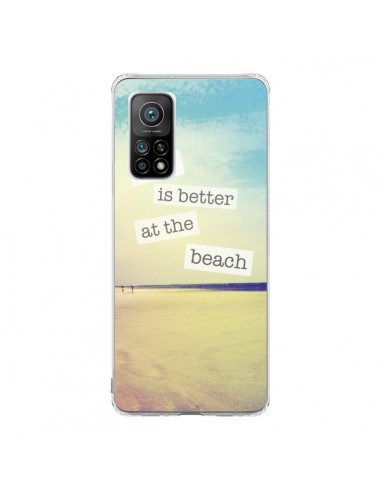 Coque Xiaomi Mi 10T / 10T Pro Life is better at the beach Ete Summer Plage - Mary Nesrala
