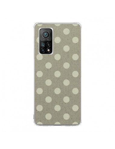 Coque Xiaomi Mi 10T / 10T Pro Pois Polka Camel - Mary Nesrala