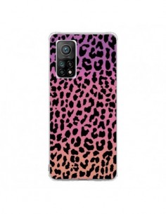 Coque Xiaomi Mi 10T / 10T Pro Leopard Hot Rose Corail -...