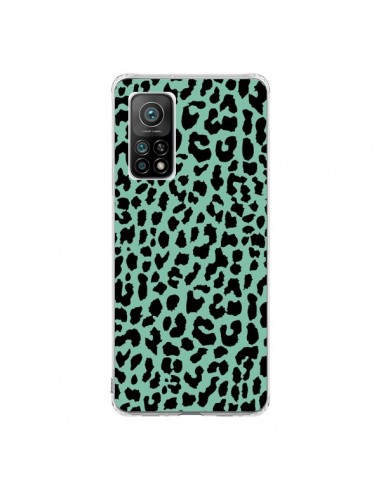 Coque Xiaomi Mi 10T / 10T Pro Leopard Mint Vert Neon - Mary Nesrala