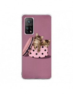 Coque Xiaomi Mi 10T / 10T Pro Chaton Chat Kitten Boite...