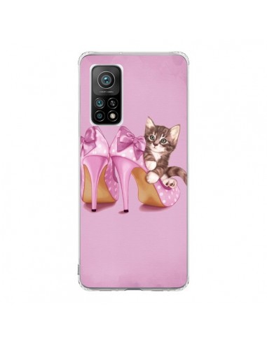 Coque Xiaomi Mi 10T / 10T Pro Chaton Chat Kitten Chaussure Shoes - Maryline Cazenave