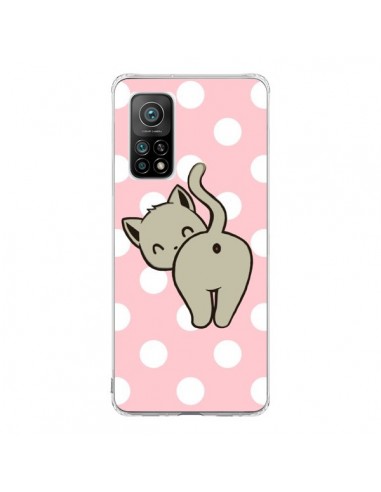 Coque Xiaomi Mi 10T / 10T Pro Chat Chaton Pois - Maryline Cazenave