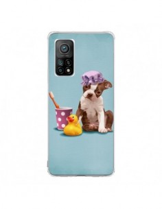 Coque Xiaomi Mi 10T / 10T Pro Chien Dog Canard Fille -...