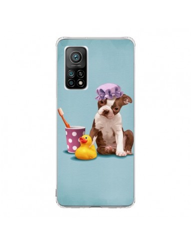 Coque Xiaomi Mi 10T / 10T Pro Chien Dog Canard Fille - Maryline Cazenave