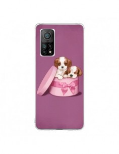 Coque Xiaomi Mi 10T / 10T Pro Chien Dog Boite Noeud -...