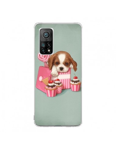 Coque Xiaomi Mi 10T / 10T Pro Chien Dog Cupcake Gateau Boite - Maryline Cazenave