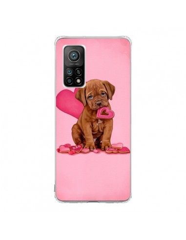 Coque Xiaomi Mi 10T / 10T Pro Chien Dog Gateau Coeur Love - Maryline Cazenave