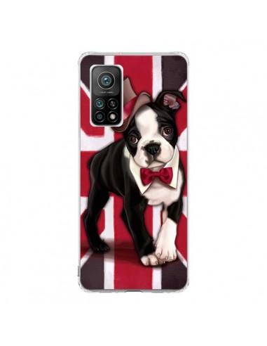 Coque Xiaomi Mi 10T / 10T Pro Chien Dog Anglais UK British Gentleman - Maryline Cazenave