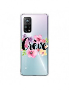 Coque Xiaomi Mi 10T / 10T Pro Crève Fleurs Transparente -...