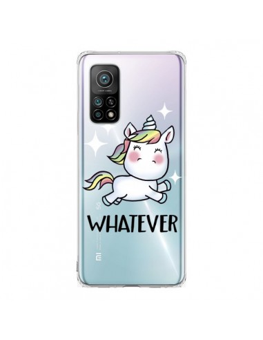 Coque Xiaomi Mi 10T / 10T Pro Licorne Whatever Transparente - Maryline Cazenave