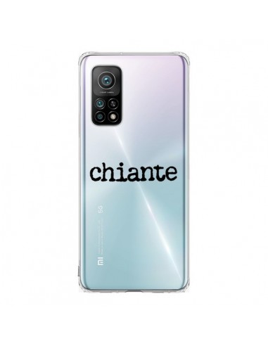 Coque Xiaomi Mi 10T / 10T Pro Chiante Noir Transparente - Maryline Cazenave