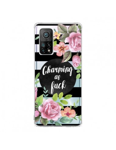 Coque Xiaomi Mi 10T / 10T Pro Charming as Fuck Fleurs Transparente - Maryline Cazenave