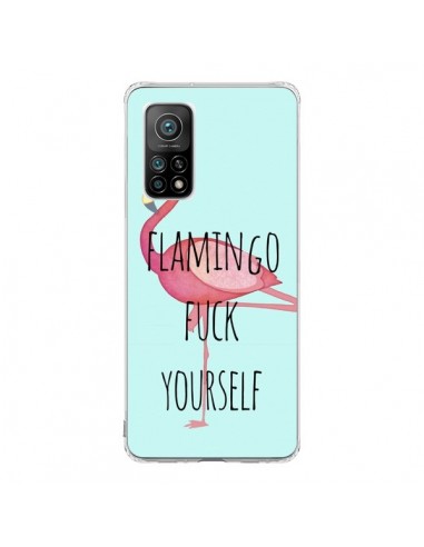 Coque Xiaomi Mi 10T / 10T Pro Flamingo Fuck Yourself - Maryline Cazenave