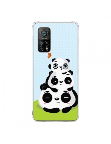Coque Xiaomi Mi 10T / 10T Pro Panda Famille - Maria Jose Da Luz