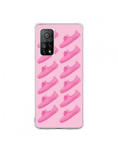 Coque Xiaomi Mi 10T / 10T Pro Pink Rose Vans Chaussures - Mikadololo