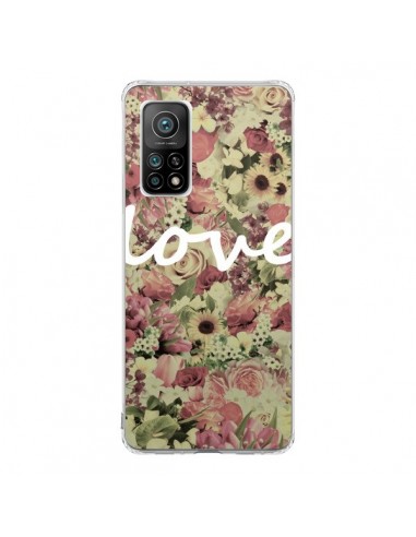 Coque Xiaomi Mi 10T / 10T Pro Love Blanc Flower - Monica Martinez