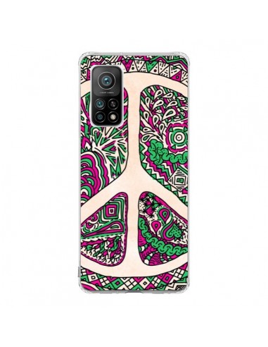 Coque Xiaomi Mi 10T / 10T Pro Peace and Love Azteque Vainilla - Maximilian San