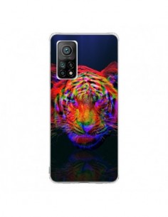 Coque Xiaomi Mi 10T / 10T Pro Tigre Beautiful Aberration...