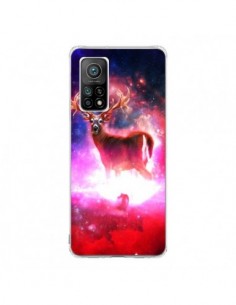 Coque Xiaomi Mi 10T / 10T Pro Cosmic Deer Cerf Galaxy -...