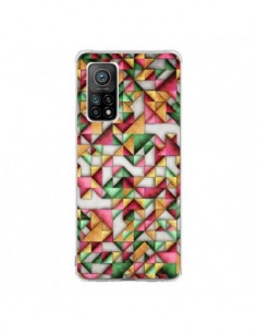 Coque Xiaomi Mi 10T / 10T Pro Azteque Triangle Geometric...