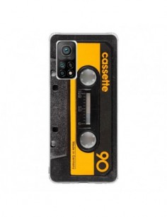 Coque Xiaomi Mi 10T / 10T Pro Yellow Cassette K7 -...