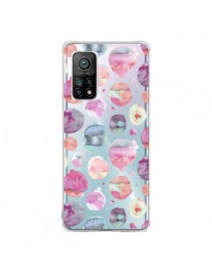 Coque Xiaomi Mi 10T / 10T Pro Big Watery Dots Pink -...