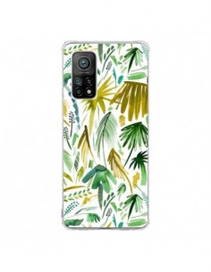 Coque Xiaomi Mi 10T / 10T Pro Brushstrokes Tropical Palms...