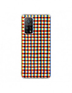 Coque Xiaomi Mi 10T / 10T Pro Crossed Eyes Lines Red -...