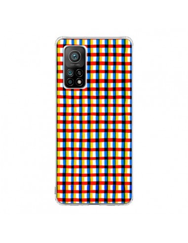 Coque Xiaomi Mi 10T / 10T Pro Crossed Eyes Lines Red - Ninola Design