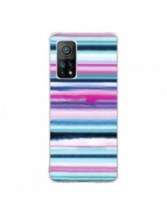 Coque Xiaomi Mi 10T / 10T Pro Degrade Stripes Watercolor...