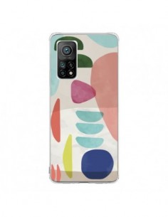 Coque Xiaomi Mi 10T / 10T Pro Moody Geometry Multi White...