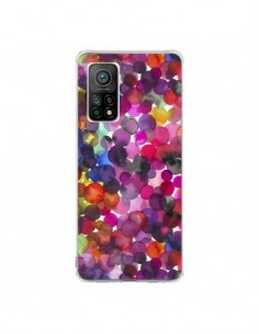 Coque Xiaomi Mi 10T / 10T Pro Moody Geometry Rustic Brown...