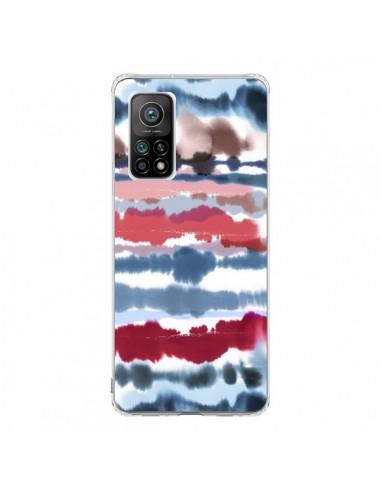 Coque Xiaomi Mi 10T / 10T Pro Smoky Marble Watercolor Dark - Ninola Design