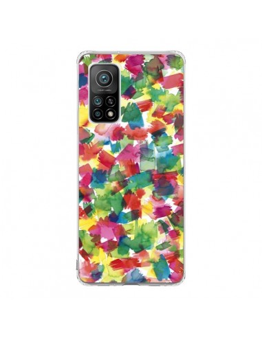 Coque Xiaomi Mi 10T / 10T Pro Speckled Watercolor Blue - Ninola Design