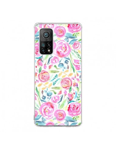 Coque Xiaomi Mi 10T / 10T Pro Speckled Watercolor Pink - Ninola Design