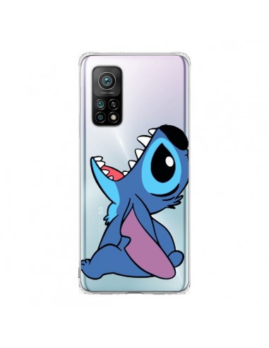 Coque Xiaomi Mi 10T / 10T Pro Stitch de Lilo et Stitch Transparente